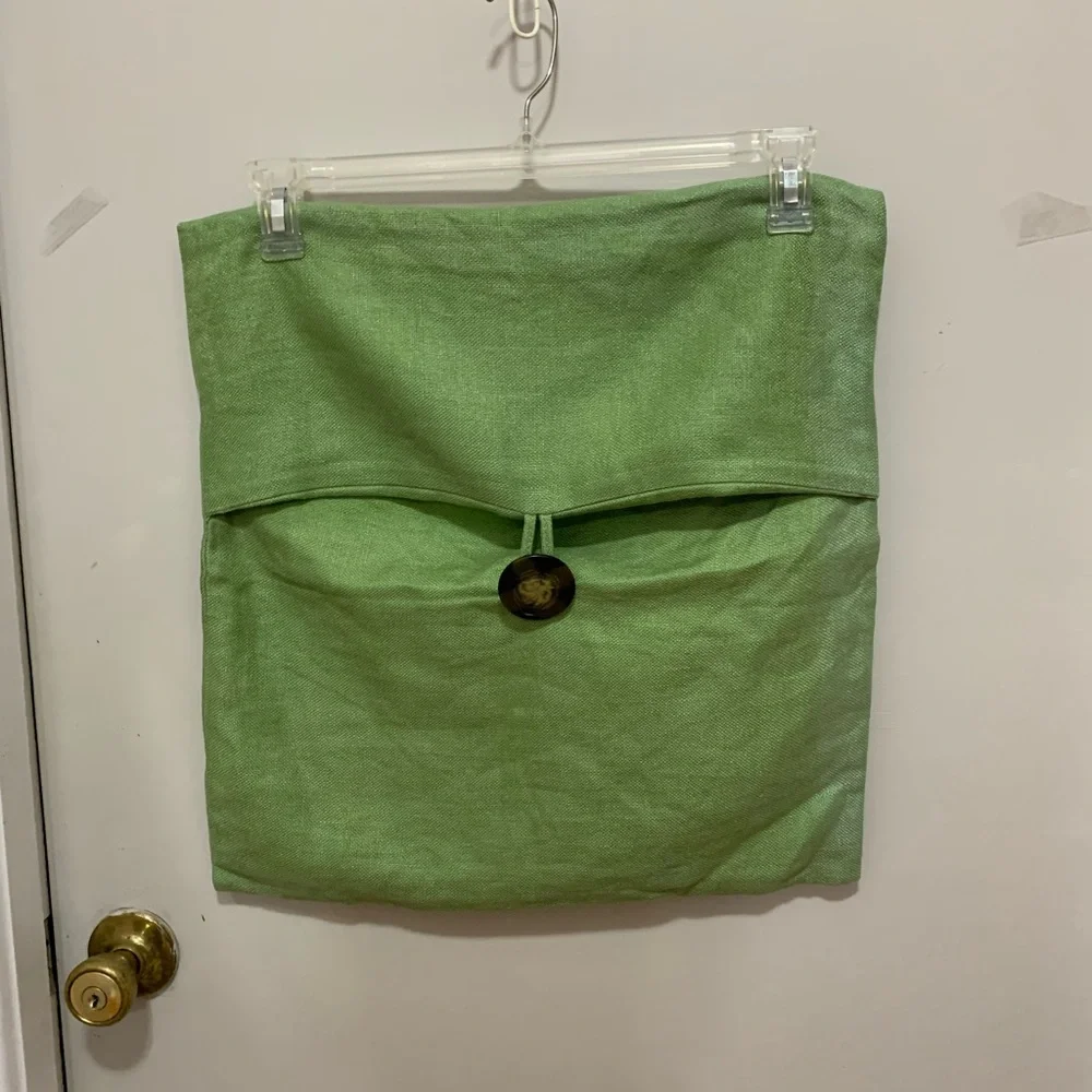 Pottery Barn pillow cover with Button closure